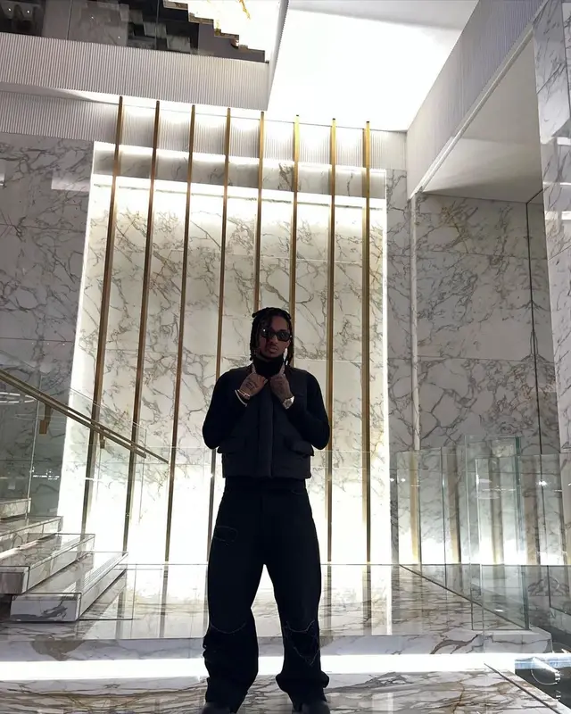 DDG outfit in EPTM, Bottega Veneta, and Kuboraum, 2023