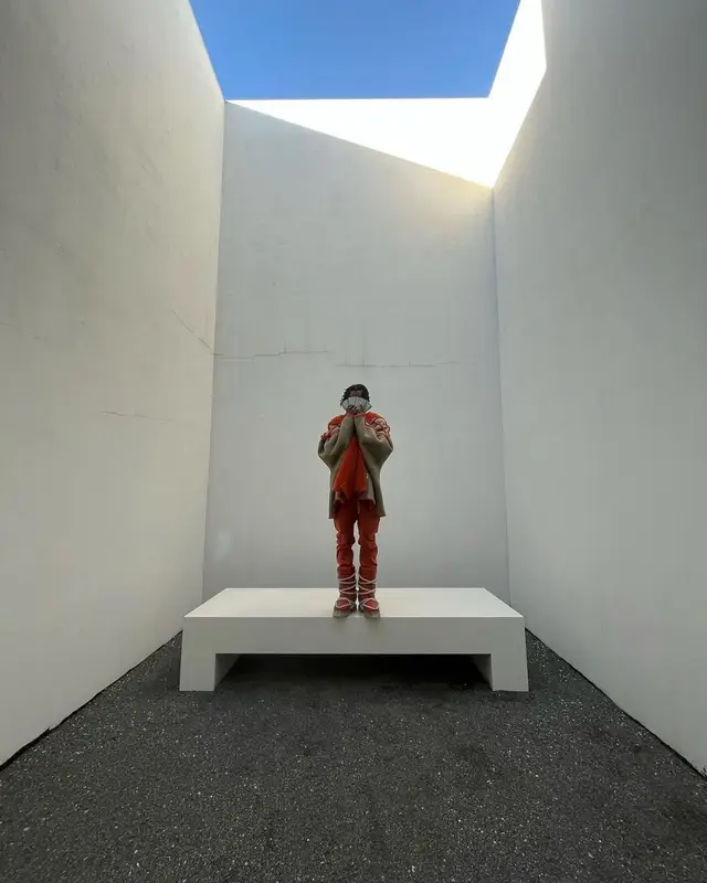 Rich The Kid outfit in Rick Owens, 2023
