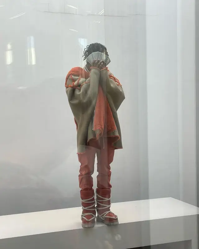 Rich The Kid outfit in Rick Owens, 2023