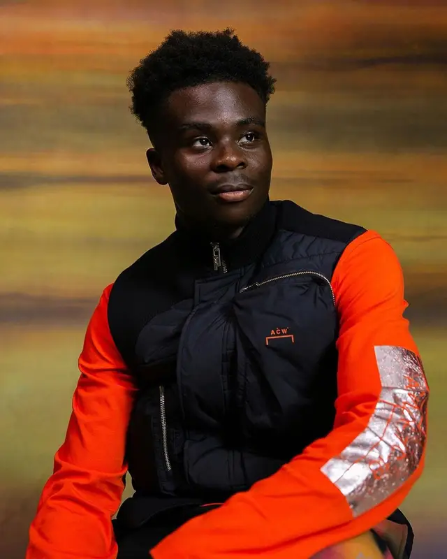 Bukayo Saka outfit in A-Cold-Wall*, 2022