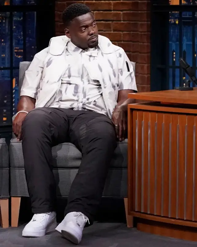 Daniel Kaluuya outfit in A-Cold-Wall* and Nike, 2022