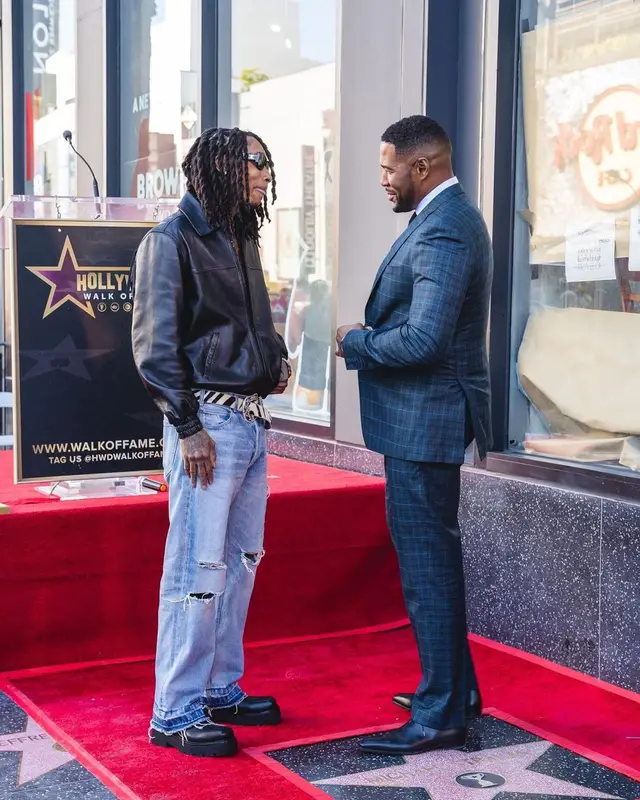 Wiz Khalifa outfit in B.B. Simon and Celine, 2023