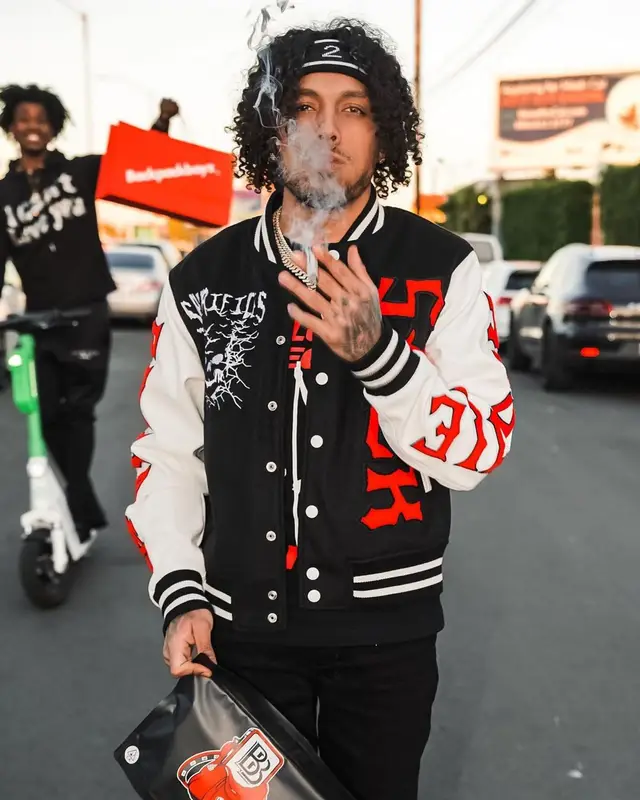 King Cid outfit in Sackrifices, Prada, and 2Clutch, 2023