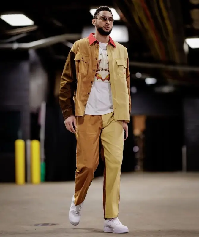 Ben Simmons outfit in Carhartt, Burberry, and Marni, 2023
