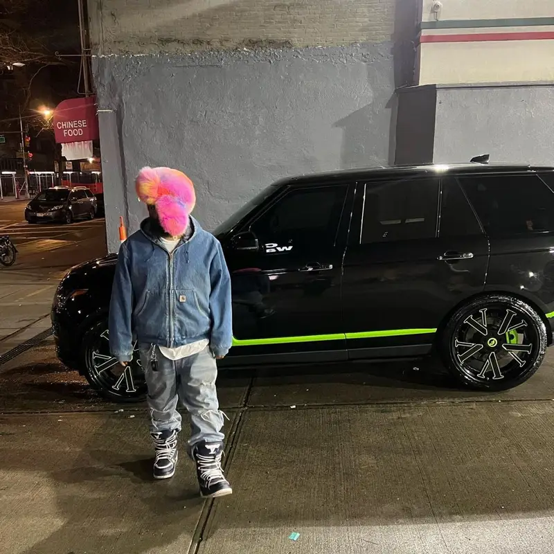 ASAP Bari outfit in Carhartt, Celine, and Louis Vuitton, 2023