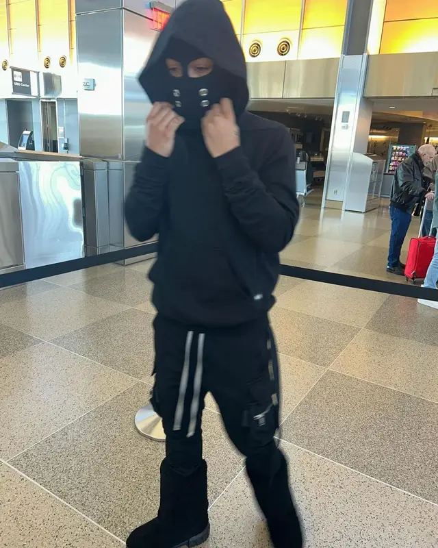 Lil Meech outfit in Rick Owens, 2023