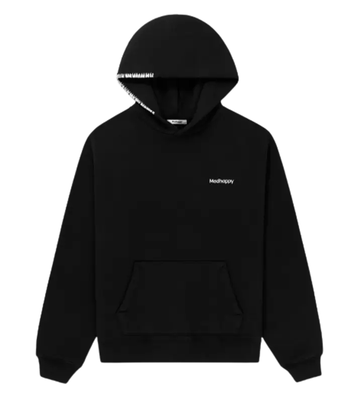 Madhappy Classics Black Fleece Hoodie $165