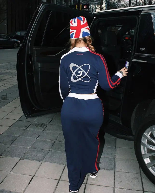 Latto outfit in Chanel and Jaded London, 2023