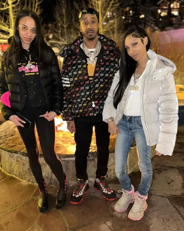 Benny The Butcher outfit in Gucci, Amiri, and Adidas, 2023