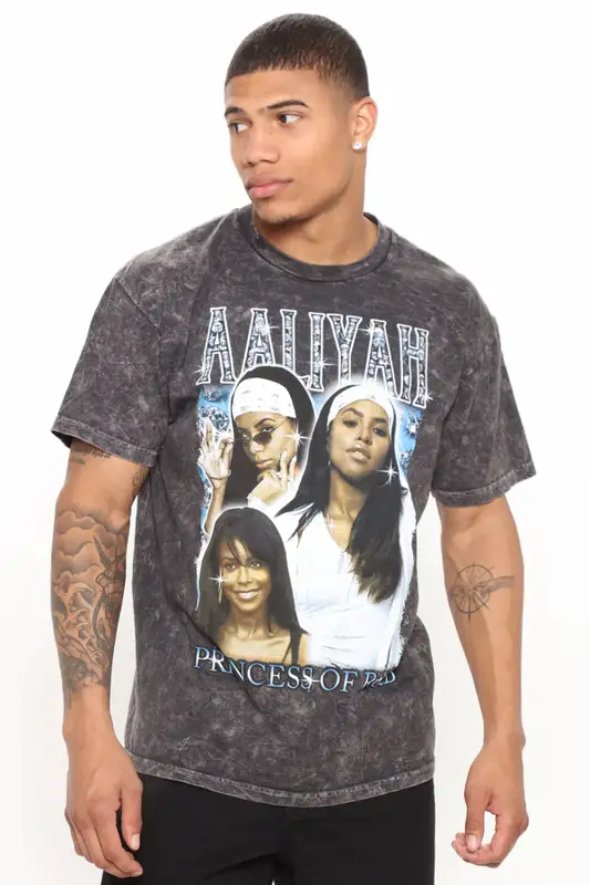 FashionNova Aaliyah Forever Short Sleeve T-Shirt  $25