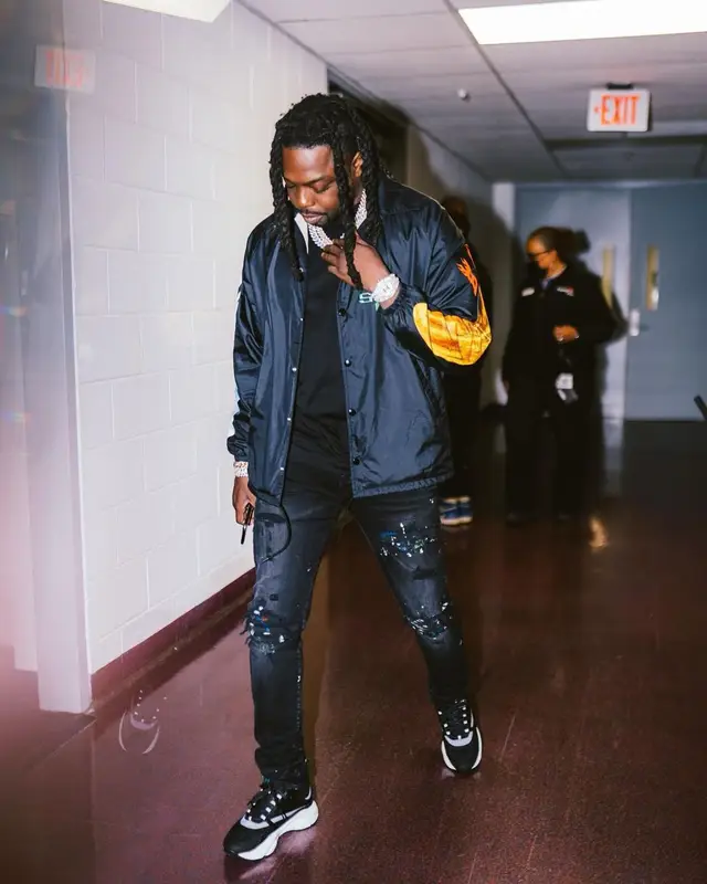 Young Scooter outfit in Vlone, Amiri, and Dior, 2023