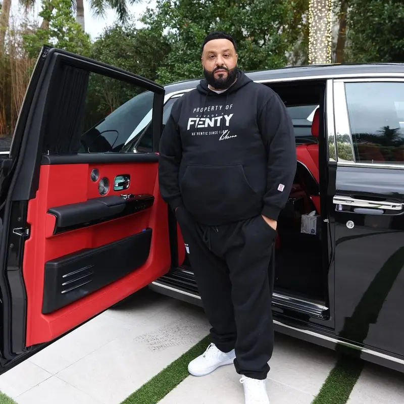 DJ Khaled outfit in Savage X Fenty and Nike, 2023