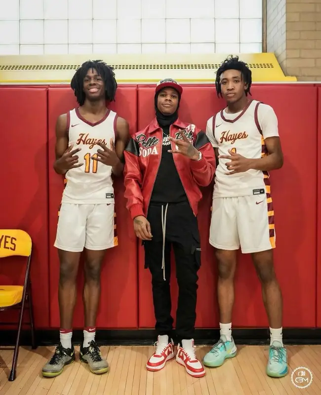 A Boogie Wit Da Hoodie outfit in Rick Owens, Louis Vuitton, and Chrome Hearts, 2023