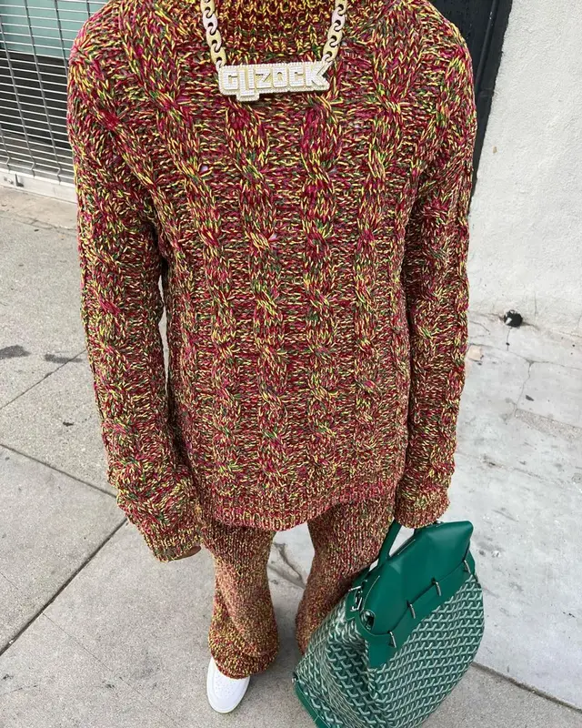 Key Glock outfit in Marni, Jordan, and Goyard, 2023