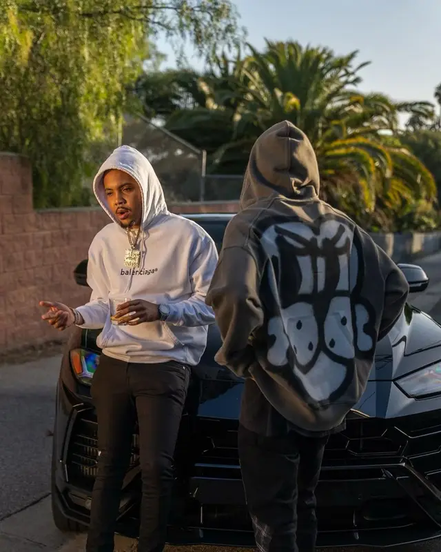 FaZe Kaysan outfit in Givenchy, Junya Watanabe, and Nike, 2022