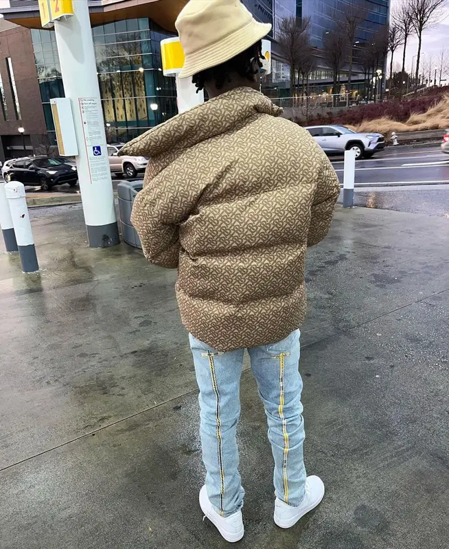 LBS Kee'vin outfit in Rta, Loewe, and Burberry, 2023