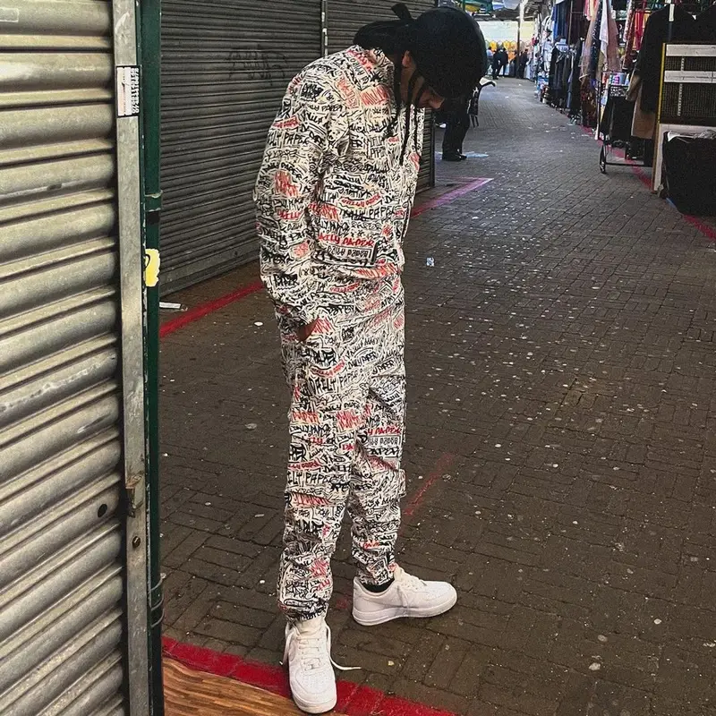 Strandz outfit in Daily Paper and Nike, 2022