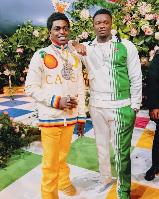 Michael Dapaah outfit in Casablanca and Nike, 2023