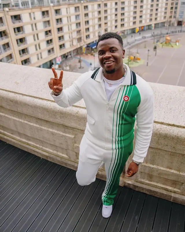 Michael Dapaah outfit in Casablanca and Nike, 2023