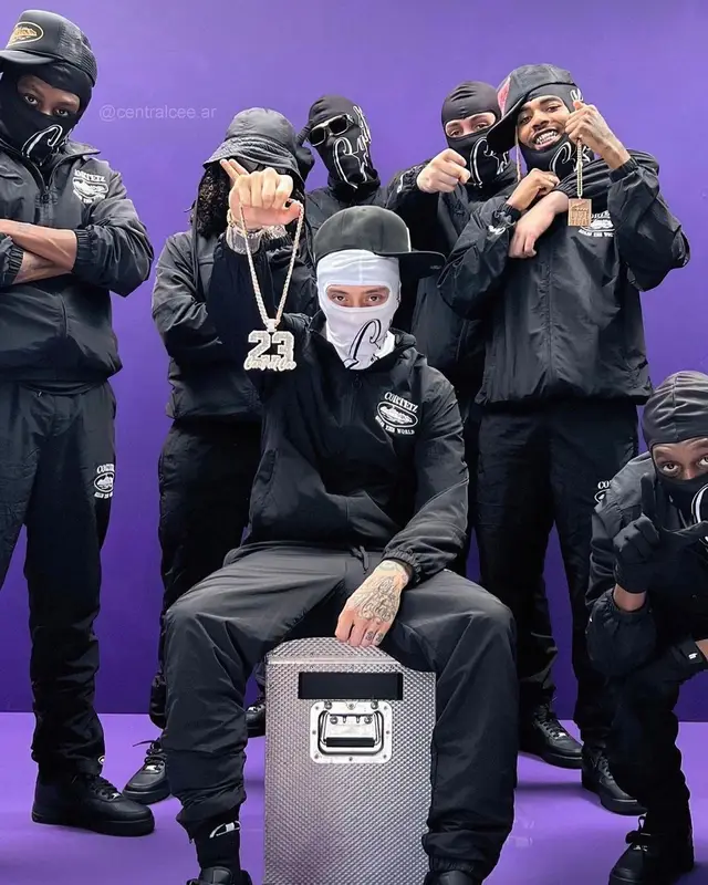 Central Cee outfit in Corteiz and Nike, 2023