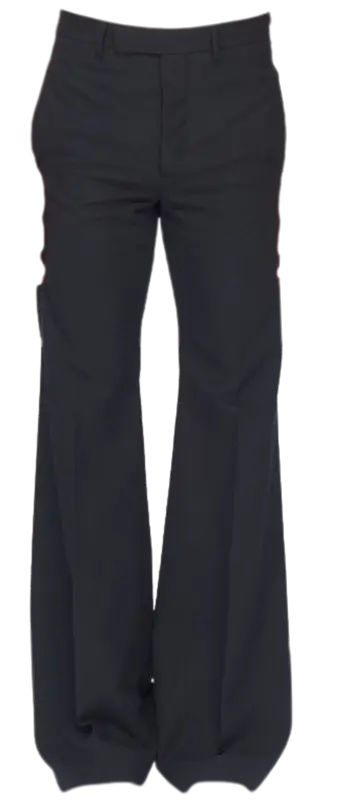 Rick Owens Wide Astaire Black Pants | WHAT'S ON THE STAR?