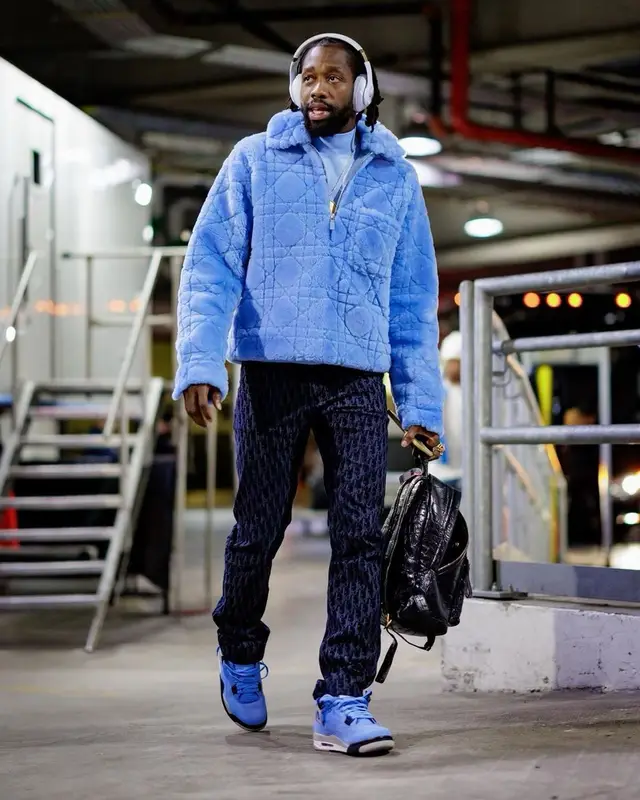 Patrick Beverley outfit in Dior, Beats by Dre, and ERL, 2023