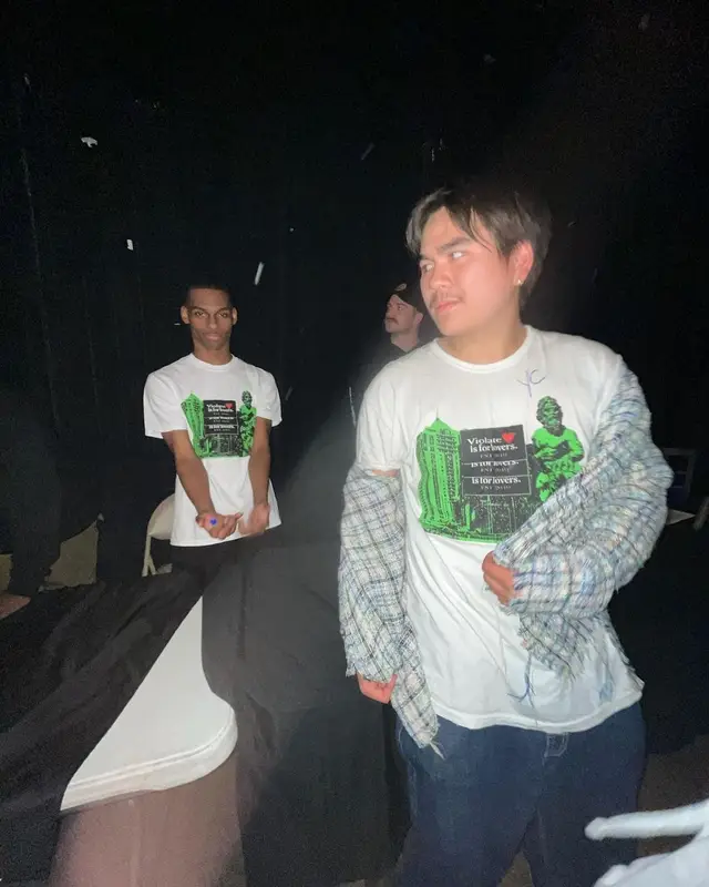 Yvngxchris outfit in Violate Club, 2022