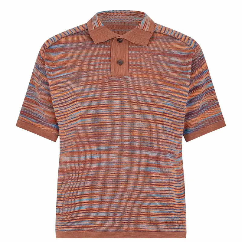 Jacquemus Le Polo Carpintero Organic Cotton & Merino Wool Sweater Polo Shirt $410