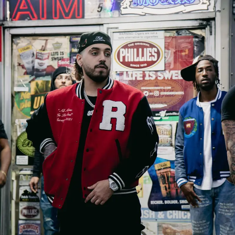 Dj Scheme outfit in REVENGE, Fear of God, and Louis Vuitton, 2023