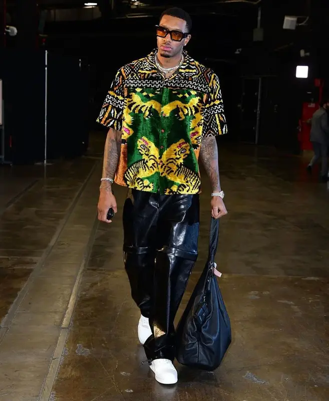 Torrey Craig outfit in Mia Vesper , Louis Vuitton, and Rose in Good Faith, 2023