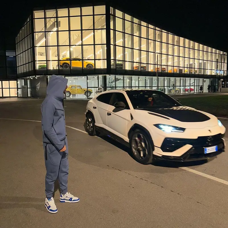Young Adz outfit in Nike and Louis Vuitton, 2023