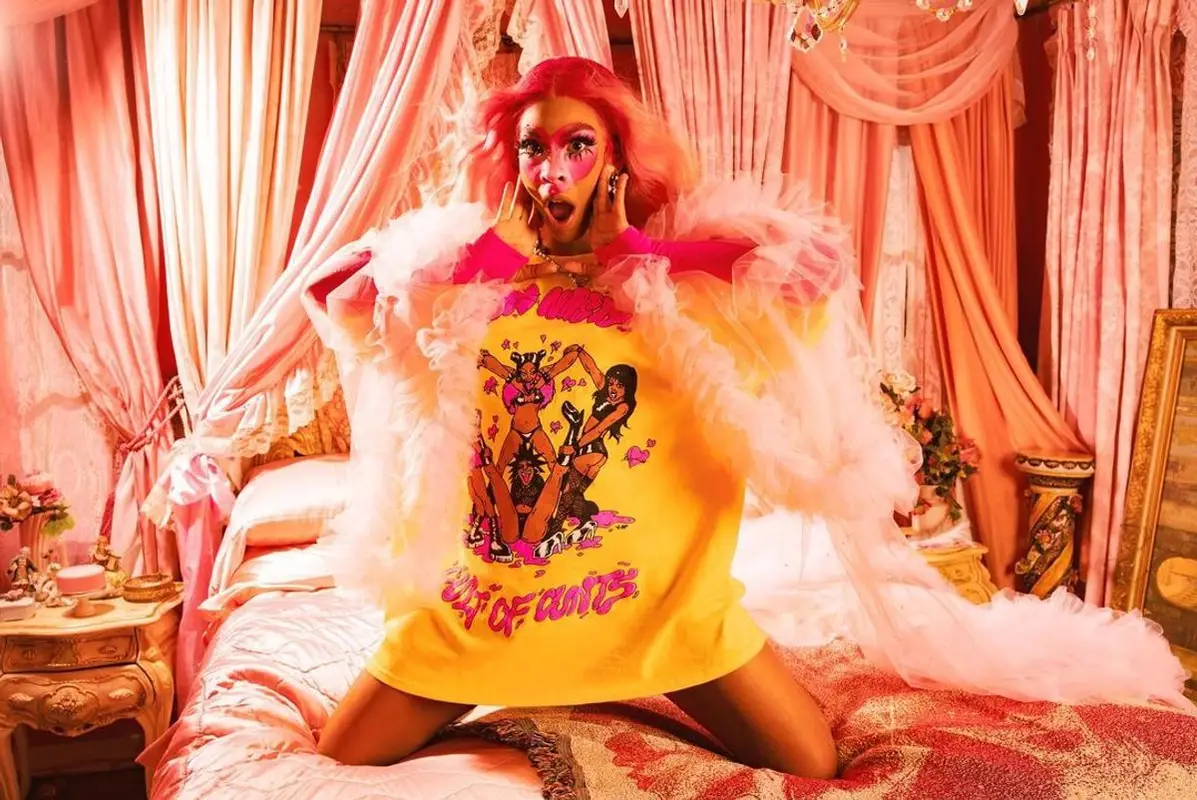 Rico Nasty outfit in Rico Nasty Merch, 2023