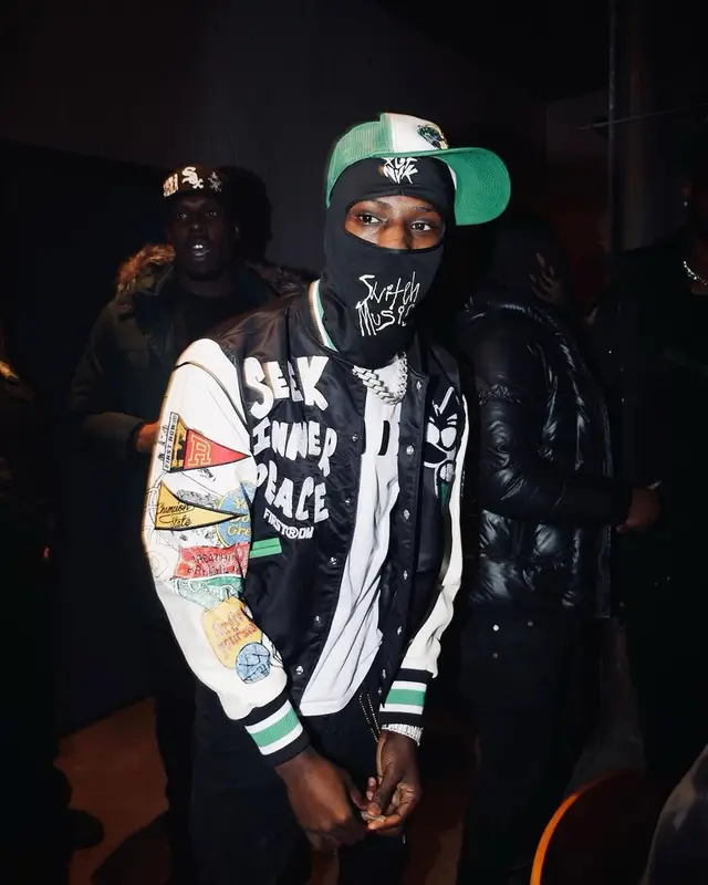 PGF Nuk outfit in Amiri, Purple Brand, and Nike, 2023