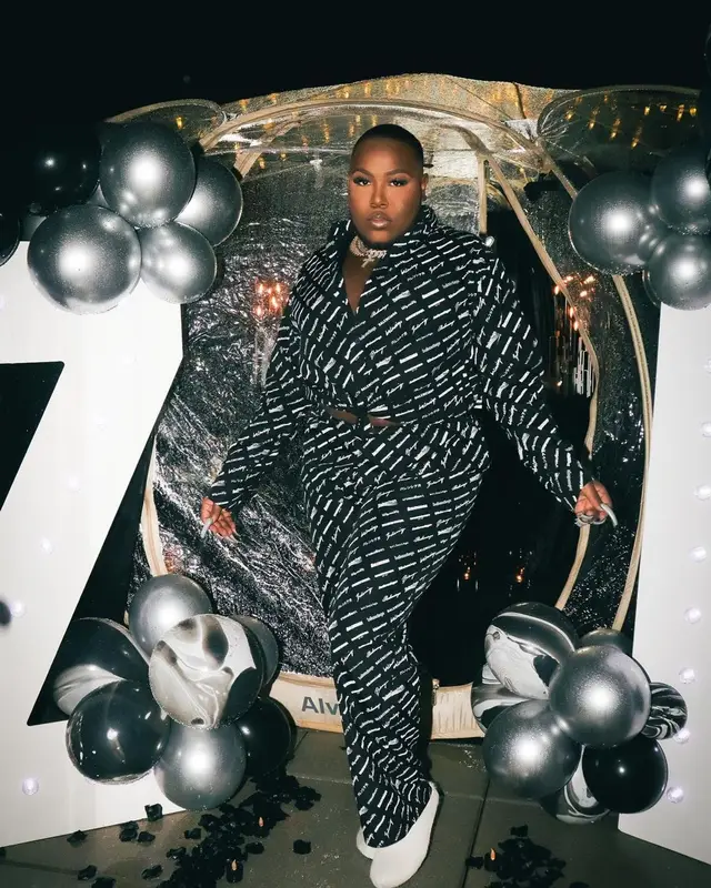 Saucy Santana outfit in Balenciaga and Marni, 2023