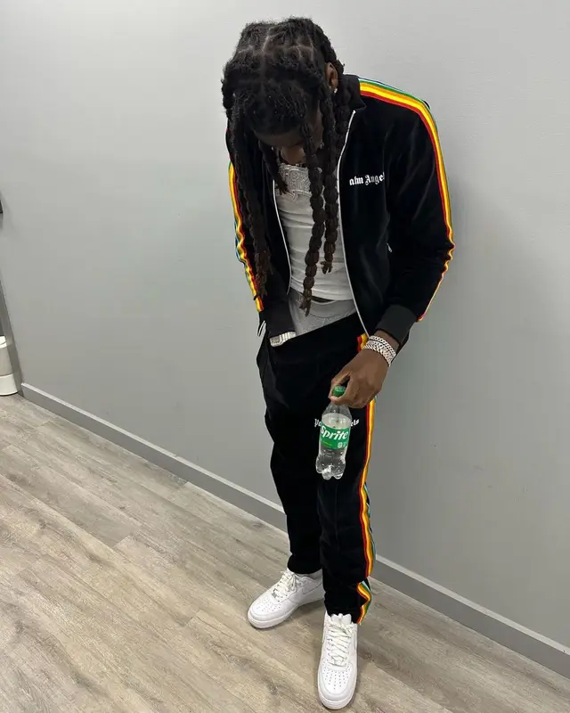 SleazyWorld Go outfit in Palm Angels and Nike, 2023