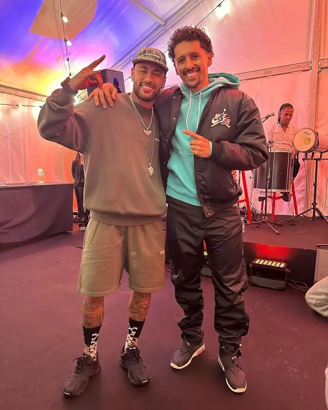 Marquinhos outfit in Jordan, Fear of God, and Nike, 2023