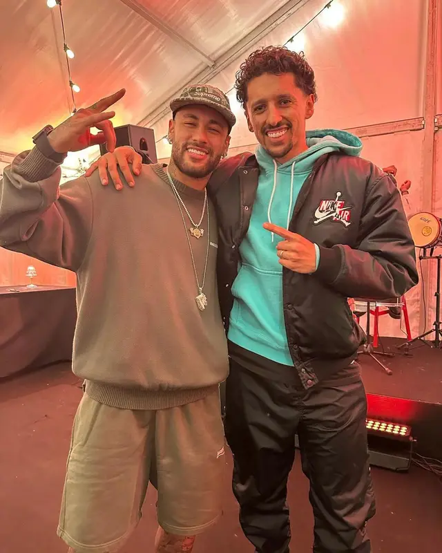 Marquinhos outfit in Jordan, Fear of God, and Nike, 2023