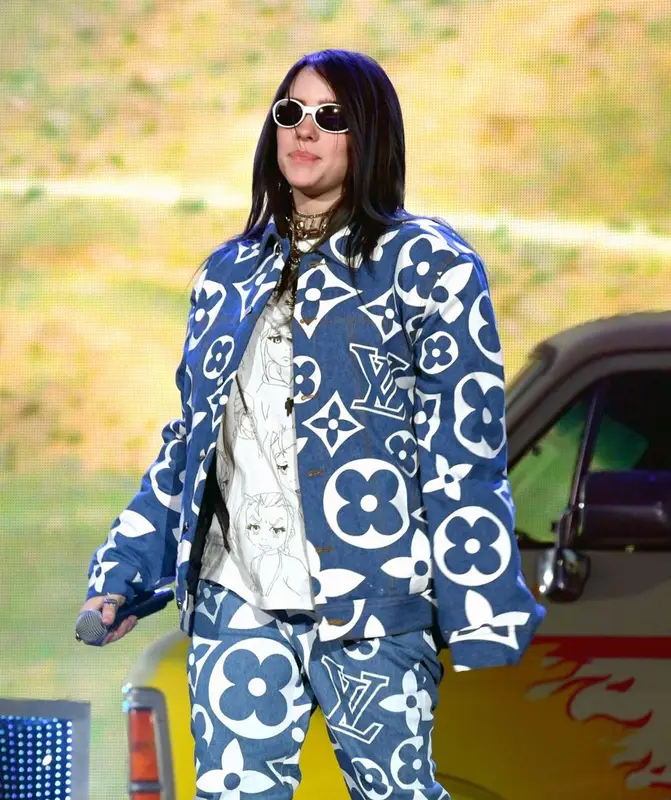 Billie Eilish outfit in Imran Potato, 2018