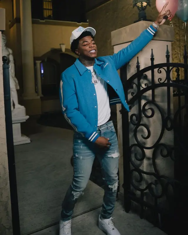 Yungeen Ace outfit in Amiri and Nike, 2023
