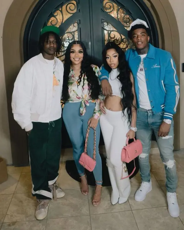 Yungeen Ace outfit in Amiri and Nike, 2023