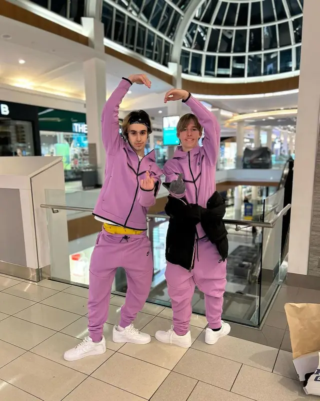 Lil Maceee outfit in Nike, 2023