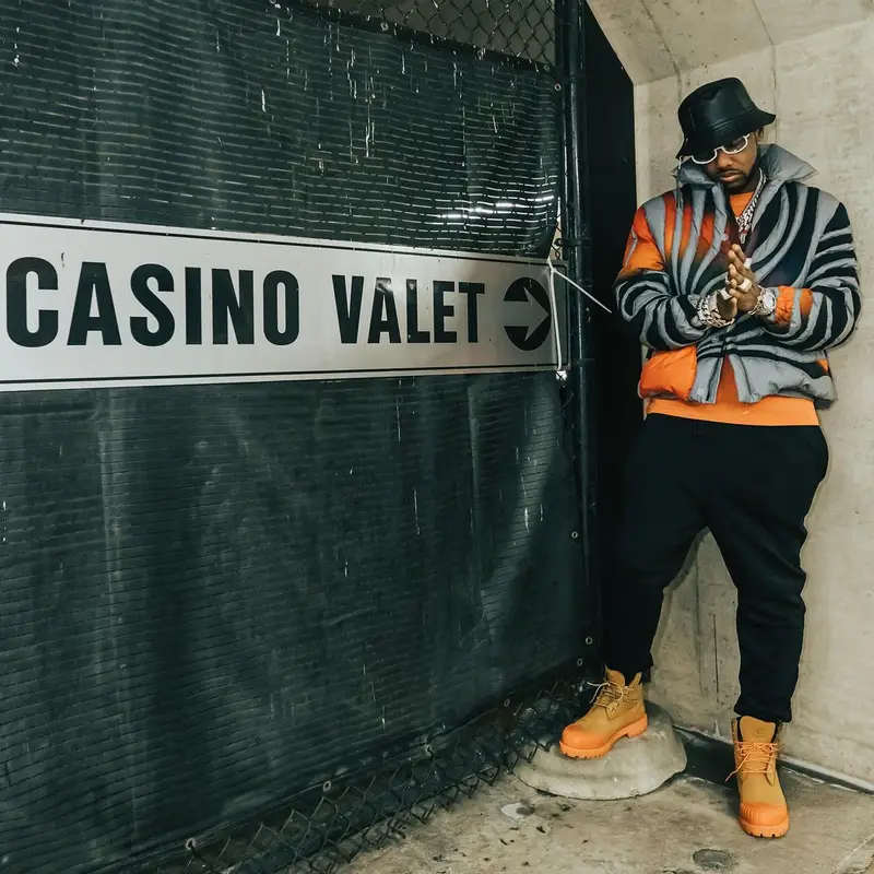 Fabolous outfit in ERL, Cartier, and Loewe, 2023