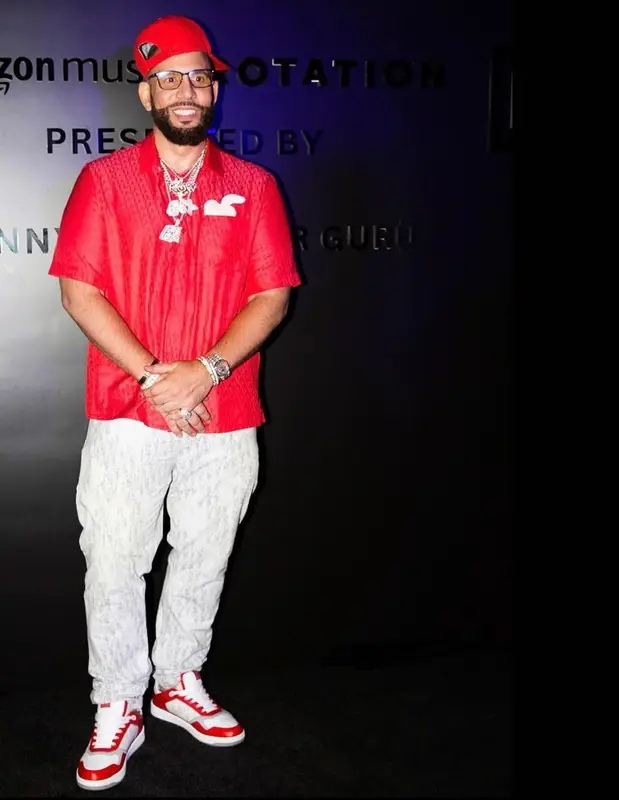 DJ Drama outfit in Dior, Tom Ford, and ERL, 2023