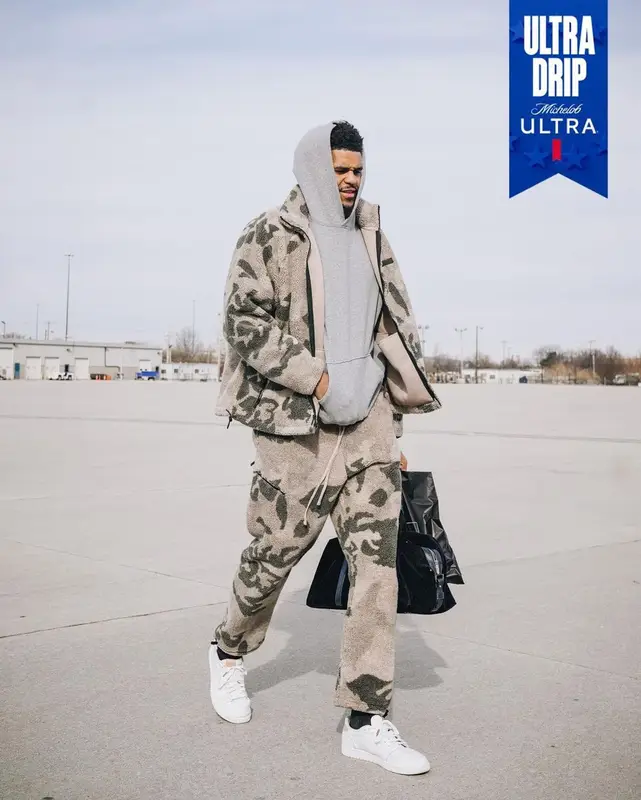 Tobias Harris outfit in Fear of God and Nike, 2023