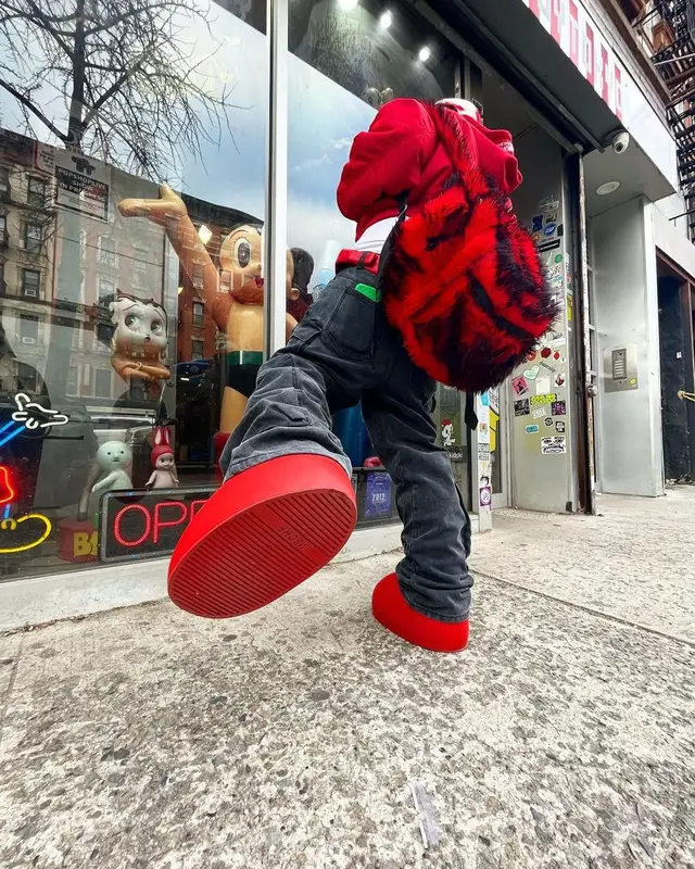 Ken Rebel outfit in Vetements, Aris Tatalovich, and Variant, 2023