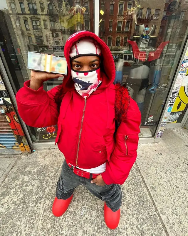 Ken Rebel outfit in Vetements, Aris Tatalovich, and Variant, 2023