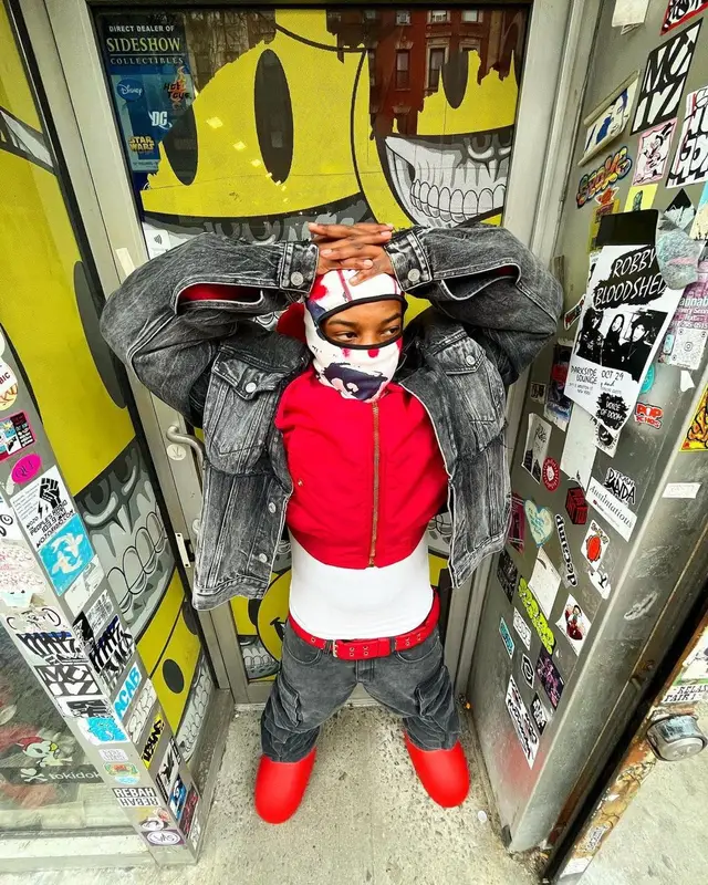 Ken Rebel outfit in Vetements, Aris Tatalovich, and Variant, 2023