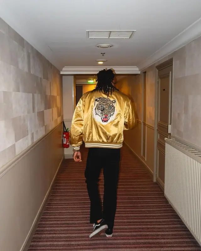 Wiz Khalifa outfit in Vans and Celine, 2023