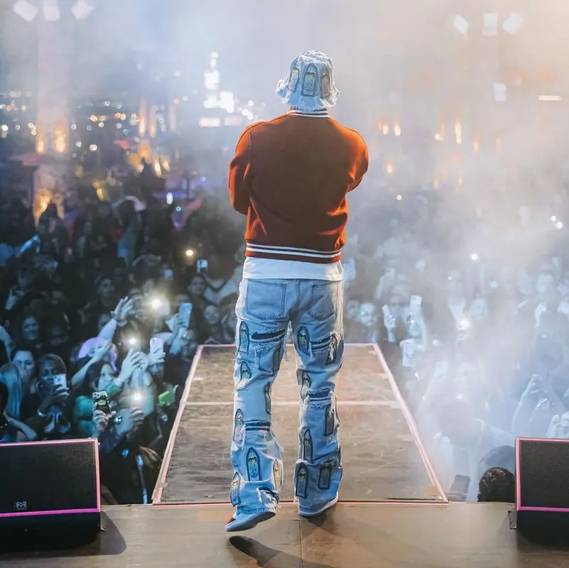 Fabolous outfit in Nike, Who Decides War, and LeBron James Merch, 2023