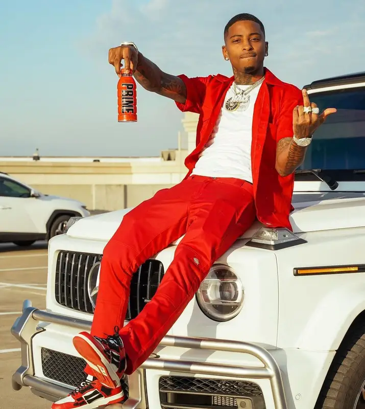 Funny Mike outfit in Amiri, 2023